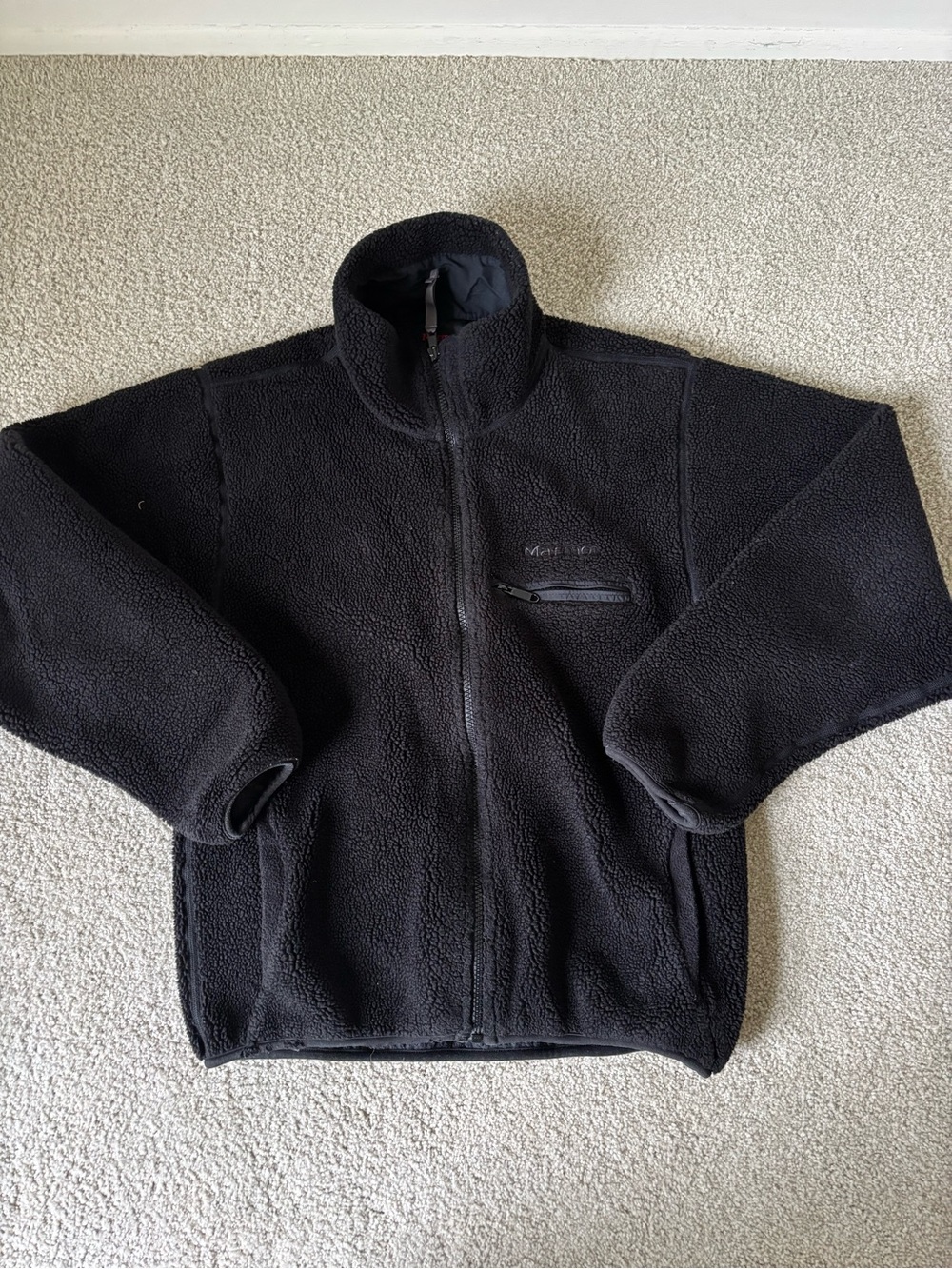 Marmot Black Sherpa Jacket